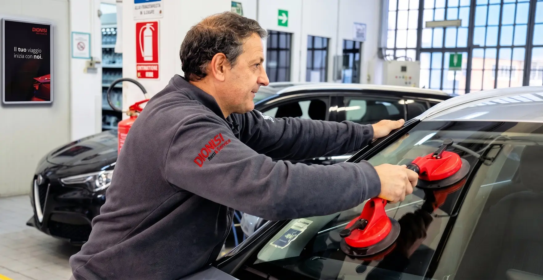 Sostituzione cristalli: Parabrezza e vetri auto · Dionisi Rent&Service · dionisigroup.it