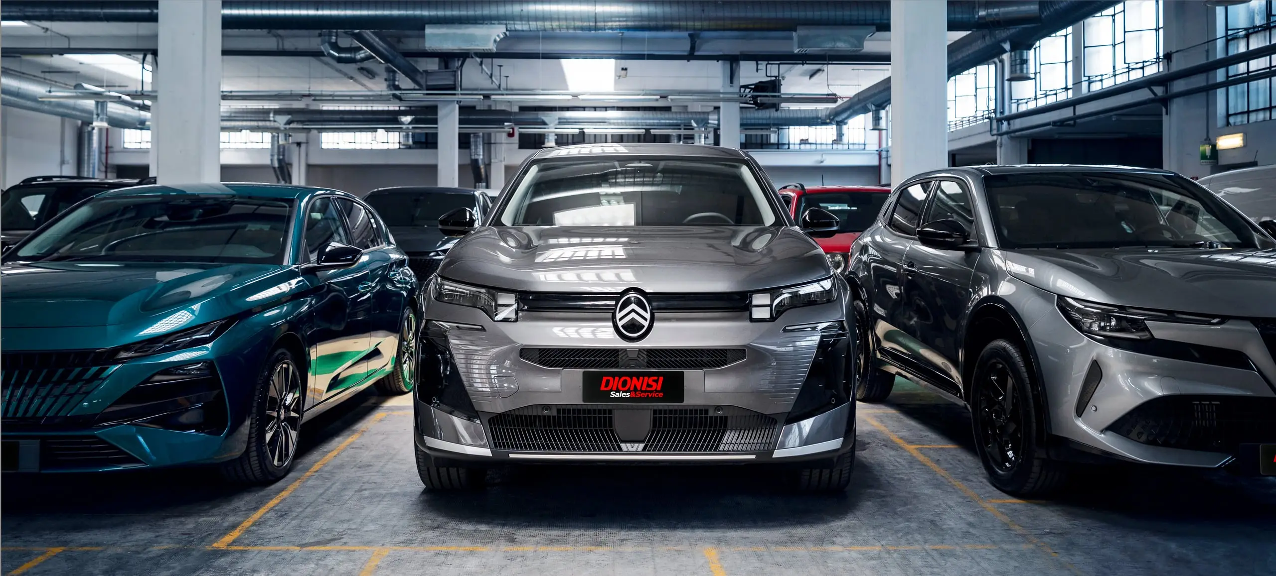 Le auto disponibili per la vendita Dionisi nell’autorimessa di Torino · Dionisi Rent&Service · dionisigroup.it