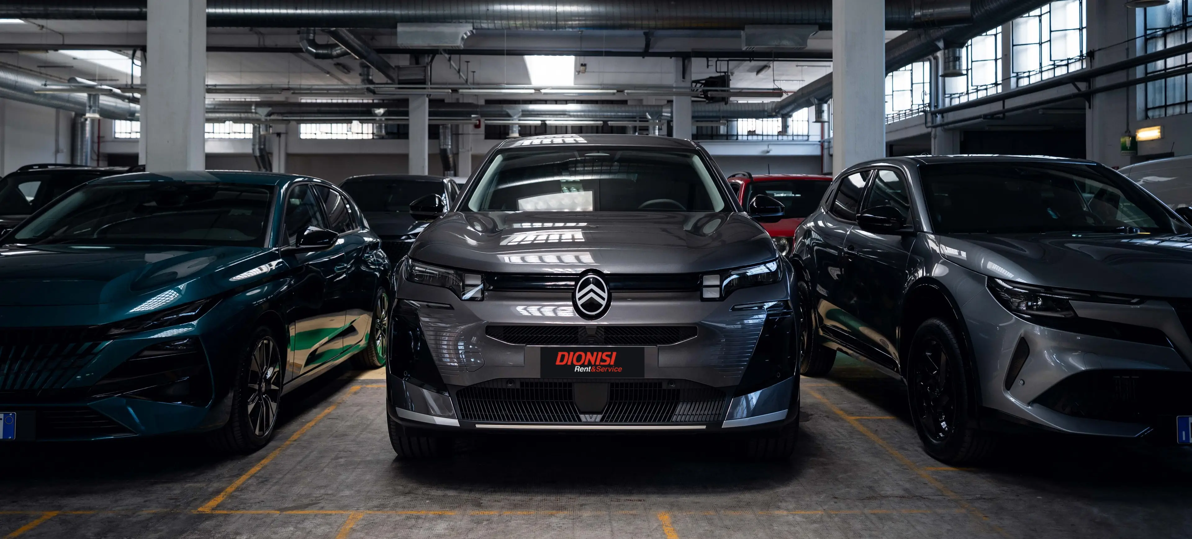 Le auto disponibili per la vendita Dionisi nell’autorimessa di Torino · Dionisi Rent&Service · dionisigroup.it